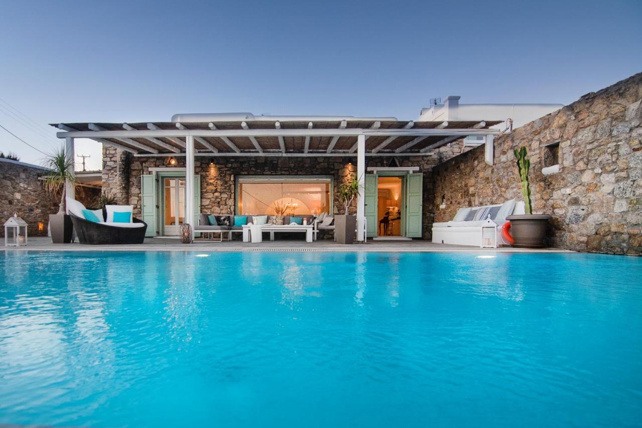 Mando Pool Villas W Sea Views - Five Bedrooms Praia Super Paradise Exterior foto