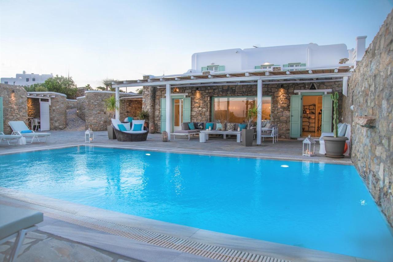 Mando Pool Villas W Sea Views - Five Bedrooms Praia Super Paradise Exterior foto