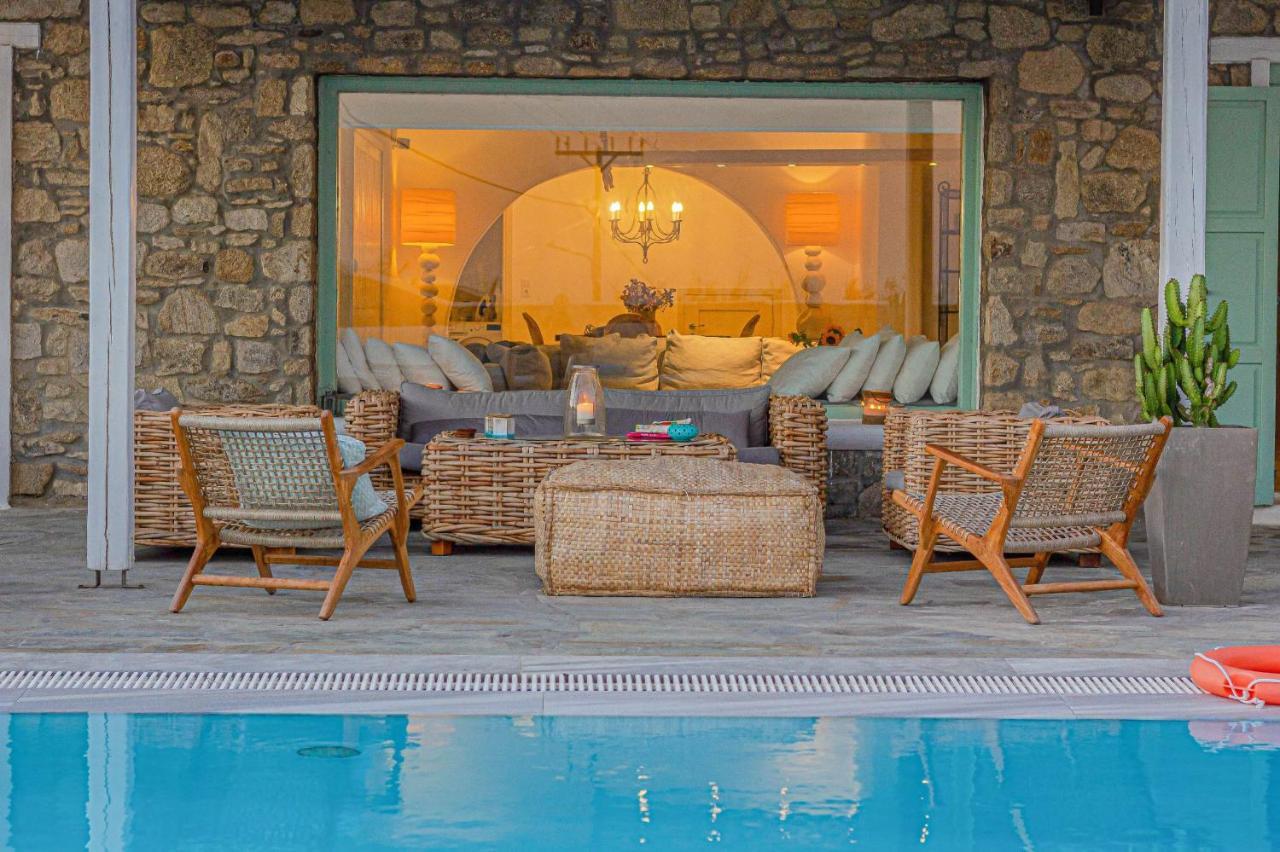 Mando Pool Villas W Sea Views - Five Bedrooms Praia Super Paradise Exterior foto