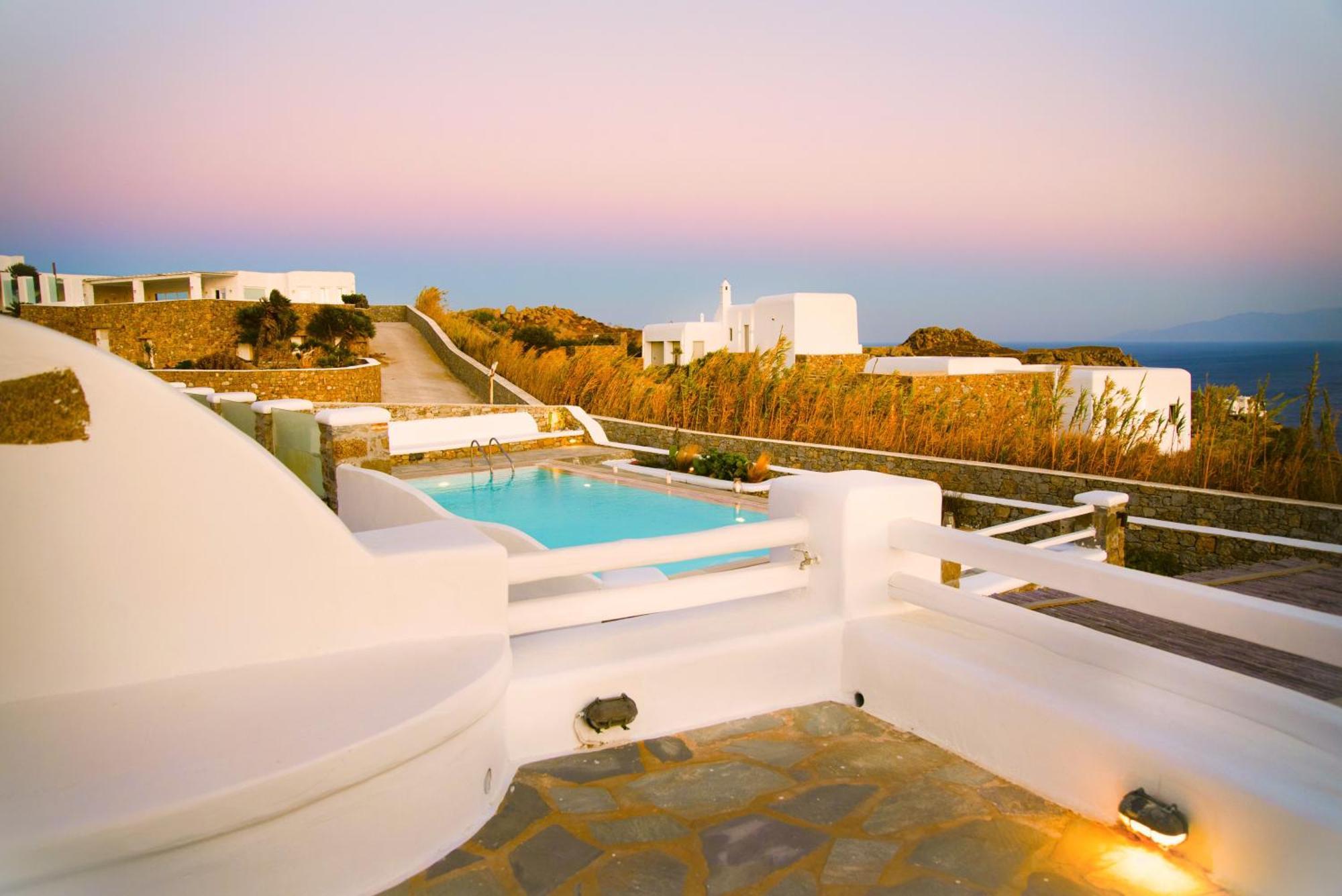 Mando Pool Villas W Sea Views - Five Bedrooms Praia Super Paradise Exterior foto
