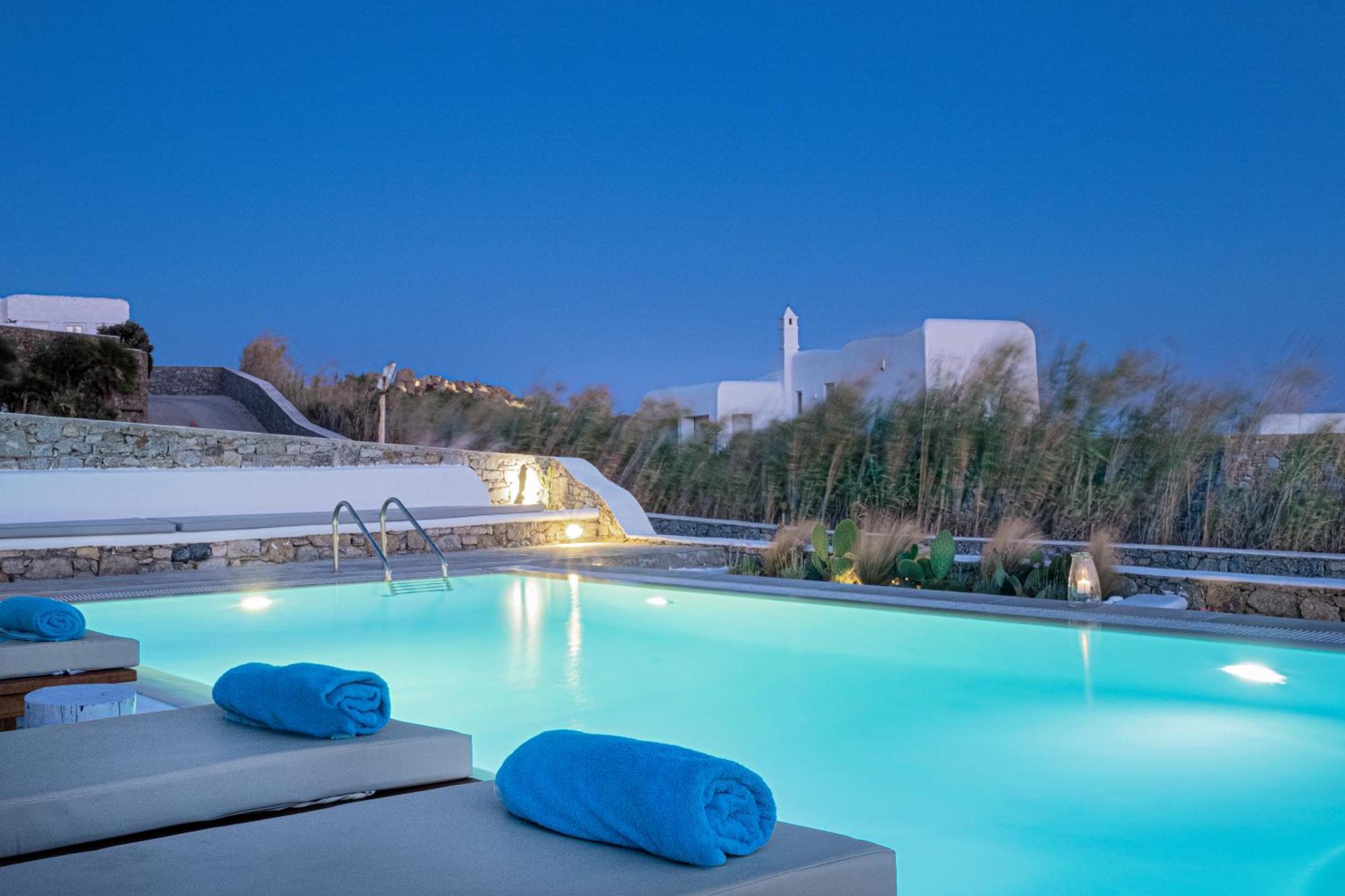 Mando Pool Villas W Sea Views - Five Bedrooms Praia Super Paradise Exterior foto
