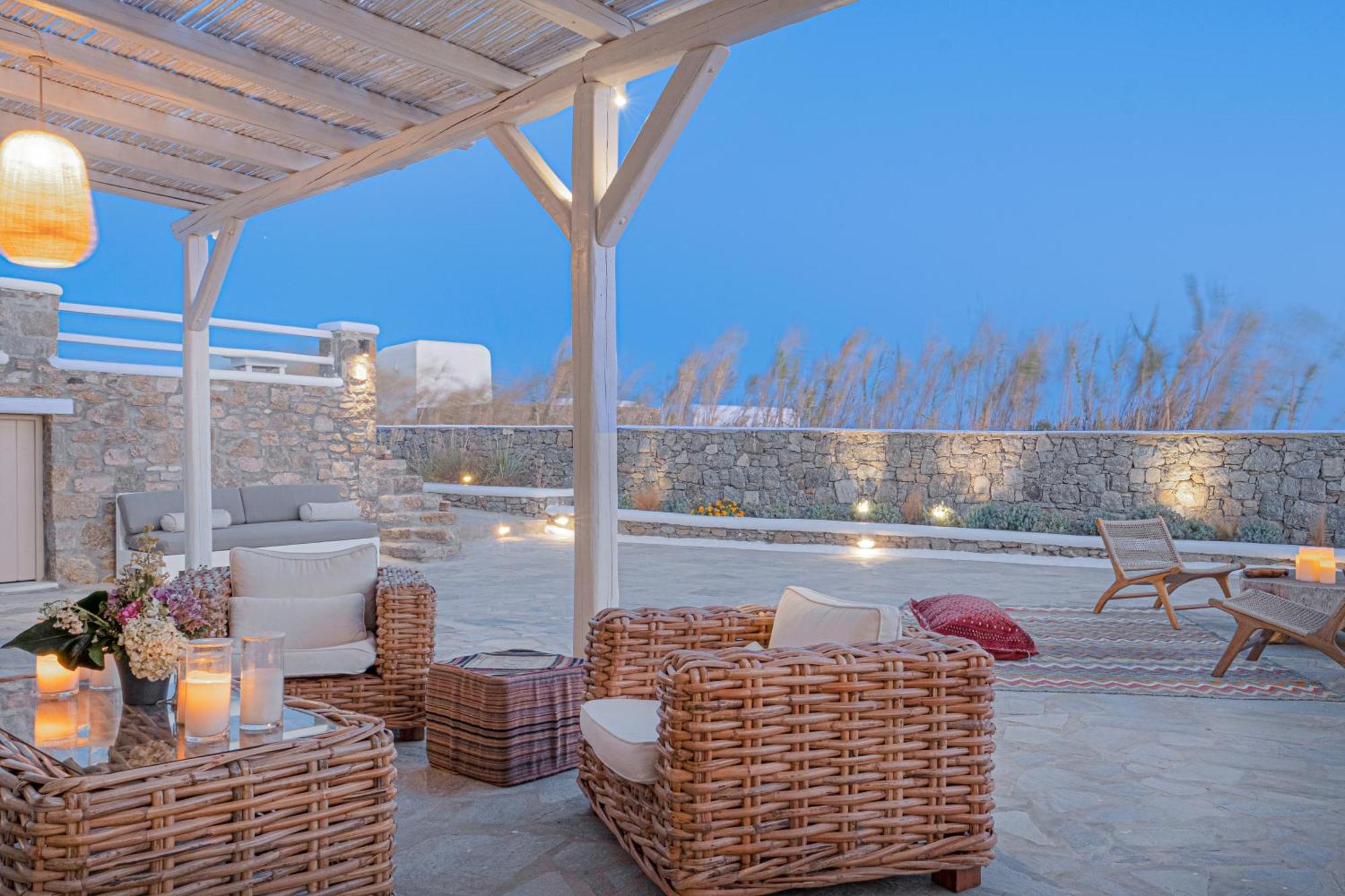 Mando Pool Villas W Sea Views - Five Bedrooms Praia Super Paradise Exterior foto