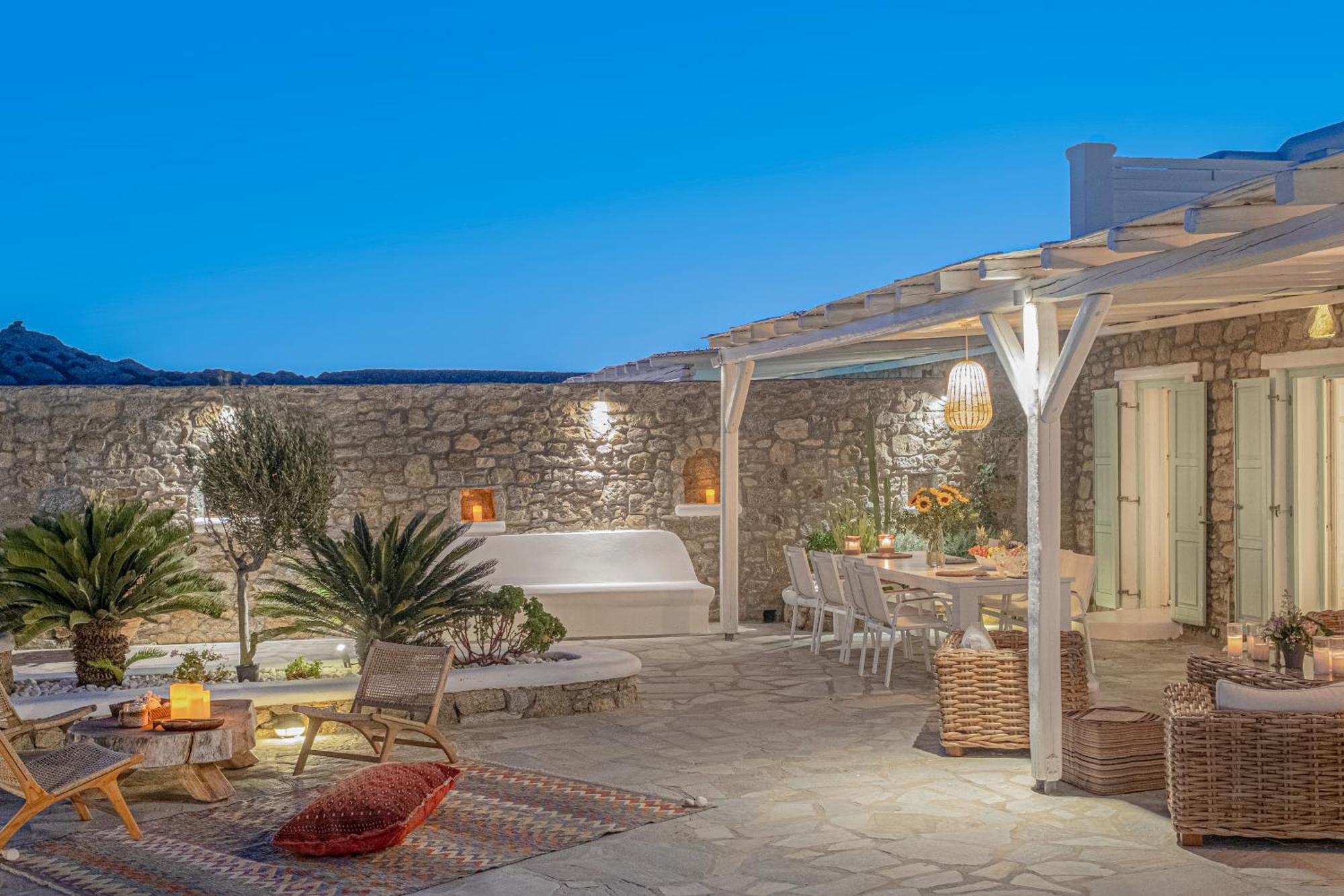 Mando Pool Villas W Sea Views - Five Bedrooms Praia Super Paradise Exterior foto