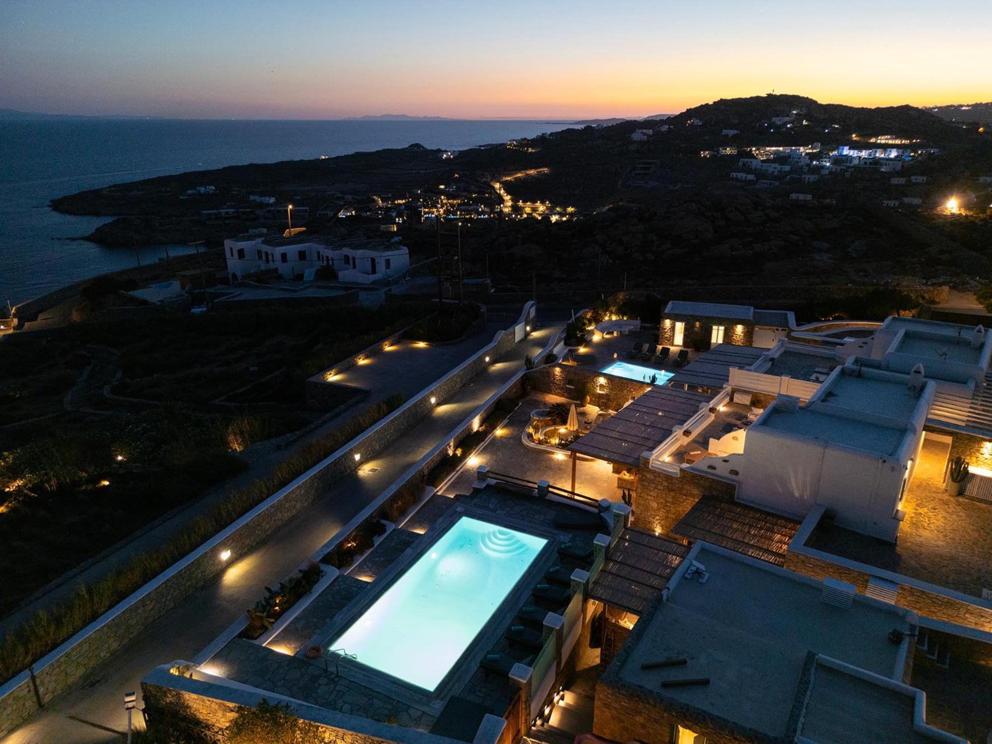 Mando Pool Villas W Sea Views - Five Bedrooms Praia Super Paradise Exterior foto