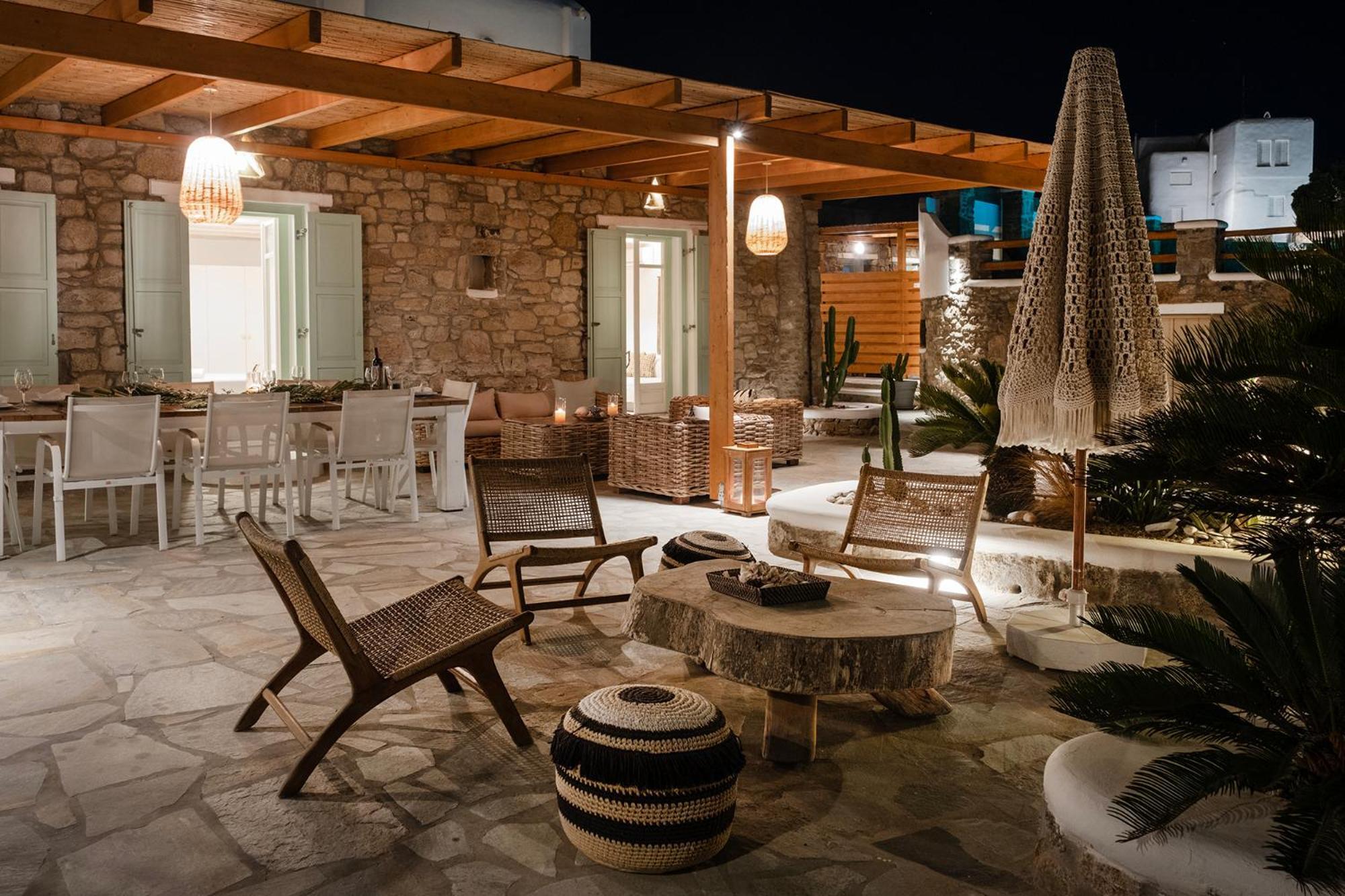 Mando Pool Villas W Sea Views - Five Bedrooms Praia Super Paradise Exterior foto