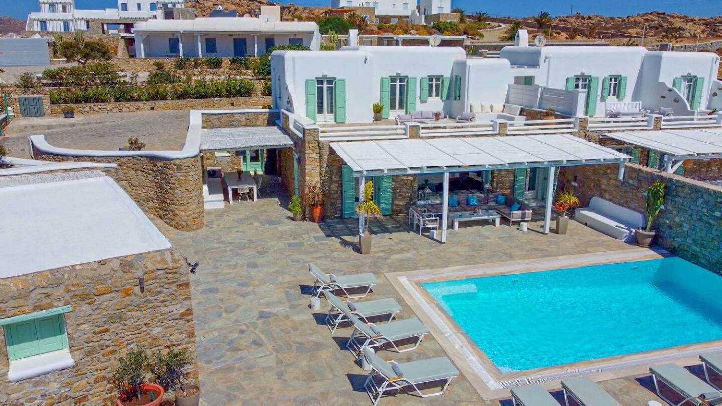 Mando Pool Villas W Sea Views - Five Bedrooms Praia Super Paradise Exterior foto