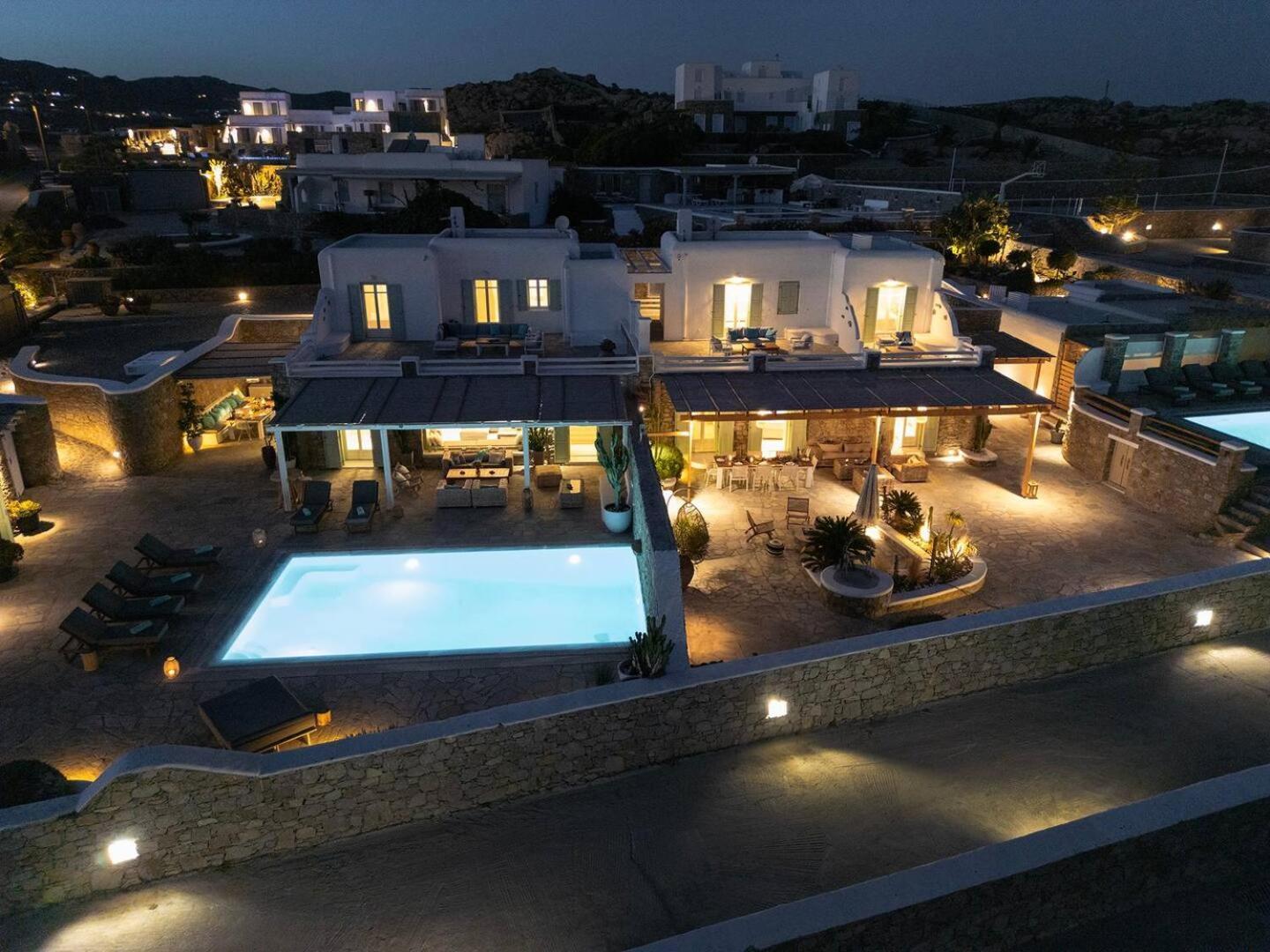 Mando Pool Villas W Sea Views - Five Bedrooms Praia Super Paradise Exterior foto