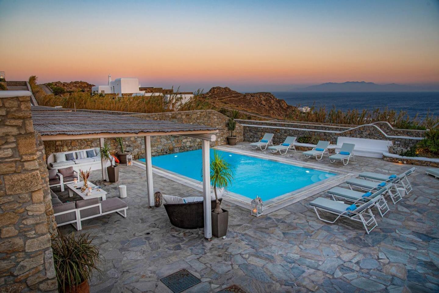 Mando Pool Villas W Sea Views - Five Bedrooms Praia Super Paradise Exterior foto