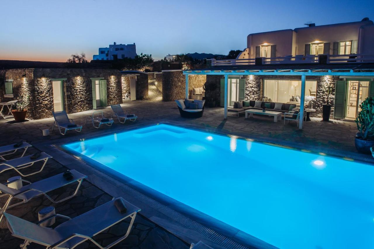 Mando Pool Villas W Sea Views - Five Bedrooms Praia Super Paradise Exterior foto